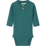 Green Bodysuits Children's Clothing Name It Long Sleeved Romper