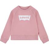 Pink Sweatshirts Levi's Kids Sweatshirt Rosa Glasyr mån Sweatshirt