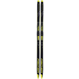 Waxless Cross Country Skis Fischer Nordic Skis Sprint Crown - Black