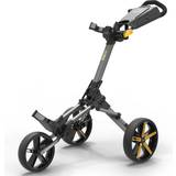 Powakaddy Golf Powakaddy Gun Metal/Yellow Golf CUBE Cart 3 Wheel