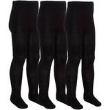 Black Pantyhoses Sock Snob Pair Multipack Girls Bamboo School Tights Black