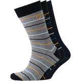 Stripes Socks FARAH Mens Marston Socks Pack of 3