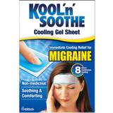 Medicines Kool 'n' Soothe Migraine Cooling Gel Sheet 4pcs