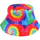 Clothing Unisex Adult Rainbow Gay Pride Tie Dye Bucket Hat