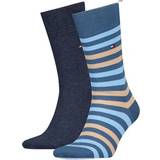 Tommy Hilfiger Men Socks Tommy Hilfiger 2-Pack Classics Stripe Socks DARK BLUE UK9-12
