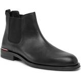 Tommy Hilfiger Boots Tommy Hilfiger Signature Leather Chelsea Boots BLACK