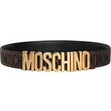 Moschino Accessories Moschino Brown Jacquard Logo Belt A1103 FP Brown IT