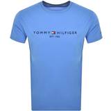 Tommy Hilfiger Men T-shirts & Tank Tops Tommy Hilfiger Logo T Shirt Blue
