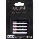 AAAA (LR61) - Batteries Batteries & Chargers Uyuni Alkaline AAAA 600mAh 4-pack