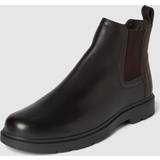 Geox Men Boots Geox Spherica Wide Fit EC1 Leather Chelsea Boot, Coffee