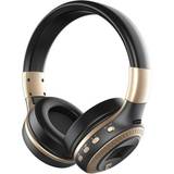 Zealot On-Ear Headphones Zealot Black+Gold Hi-Fi Wireless Headsets