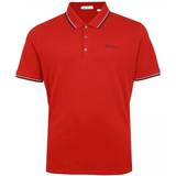 Clothing Ben Sherman Plus Signature Tipped Polo Red 3XL, Colour: Red