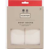 Clothing Hunter Women's Short Boot Recycled Fleece Socks White