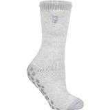 Heat Holders Women's Original Slipper Socks Silver Grey
