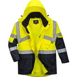 EN ISO 20471 Work Jackets Portwest 2-farbige atmungsaktive Warnschutzjacke, Größe: XXL, Farbe: Gelb/Marine, S760YNRXXL