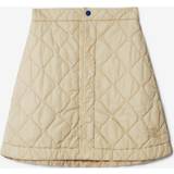 Red Skirts Burberry Quilted Nylon Mini Skirt 08