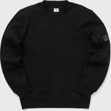 C.P. Company Jumpers C.P. Company DIAGONAL RAISED FLEECE SWEATSHIRTS CREWNECK black male Sweatshirts now available at BSTN in