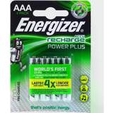 AAA (LR03) - Batteries - Rechargeable Standard Batteries Batteries & Chargers Energizer Power Plus HR03 AAA 700mAh Compatible 4-pack