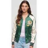 Superdry Women Outerwear Superdry Sukajan Embroidered Bomber Jacket