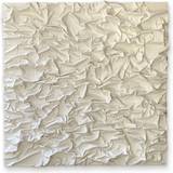 Studio Mykoda Sahava Dune 1 3D White/Light Beige Wall Decor 100x100cm