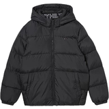 Tommy Hilfiger Outerwear Children's Clothing Tommy Hilfiger Junior's Essential Padded Hooded Jacket - Black