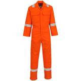 Red Work Clothes Portwest BIZ5 Bizweld Iona FR Coverall