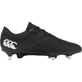 39 ½ Football Shoes Canterbury Phoenix Raze Soft Ground - Black/White