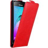 Cadorabo APPLE RED Case for Samsung Galaxy J3 J3 DUOS 2016 case cover Red