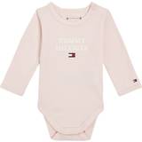 Bodysuits Children's Clothing Tommy Hilfiger Baby Th Logo LS Body Whimsy Pink