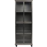 Homii Olivia's Nordic Collection Glass Cabinet