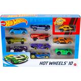 Foxes Toy Vehicles Hot Wheels 10 Car Pack