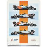 Yellow Posters Gulf Fan Livery 2023 Edition Poster