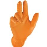 Orange Work Gloves Grippaz 246 nitril handske stk. Sort