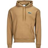 Lacoste Women Jumpers Lacoste Loose Fit Jogger Hoodie - Brown