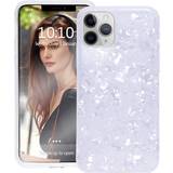 White Waterproof Cases Groov-e Design Case for iPhone 11 Pro Pearl White