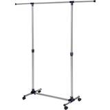 Clothes Racks tectake 150x45x166 stand Clothes Rack