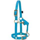 Nylon Bridles & Accessories Weaver Hurricane Blue Nylon Miniature Horse Adjustable Halter