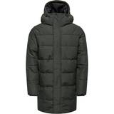 Only & Sons Detachable Hood Jacket - Grey/Peat
