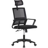 Edm Ergonomic Black Office Chair 120cm