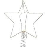 Sirius Top Star Silver Christmas Tree Ornament 25cm
