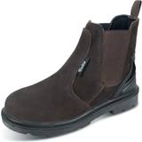 Brown Work Shoes Beeswift B-Click Traders S3 PUR DEALER BOOT BR 41/07