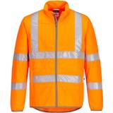 EN ISO 20471 Work Jackets Portwest EC24 Eco Hi-Vis Softshell Jacket Orange