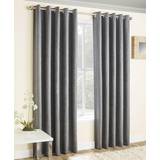 Grey Curtains Enhanced Living Vogue 168x183cm