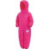 Rain Overalls Regatta Kid's Puddle IV Waterproof Puddle Suit - Pink