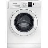 Front Loaded Washing Machines Hotpoint NSWM743UWUKN