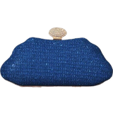 Diamond Clutch Bag - Blue