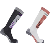 Reinforcement Socks Salomon Access Unisex Socks 2-pack - Black/White