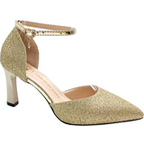 Rimocy Bling High Heels Pumps - Gold