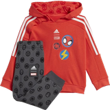 adidas Kid's X Marvel Spider-Man Joggers - Bright Red/Better Scarlet/White