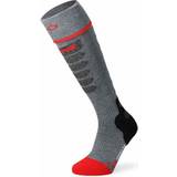 Reinforcement Socks Lenz Heat Sock 5.1 Toe Cap Slim Fit - Grey Red